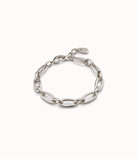 Oval link chain bracelet