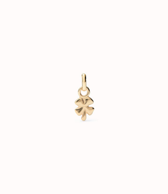 Clover-shaped charm