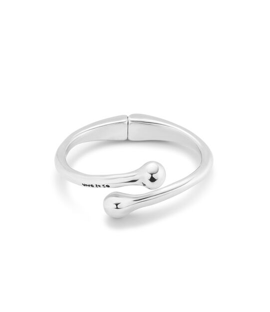 Bangle bracelet with inner spring