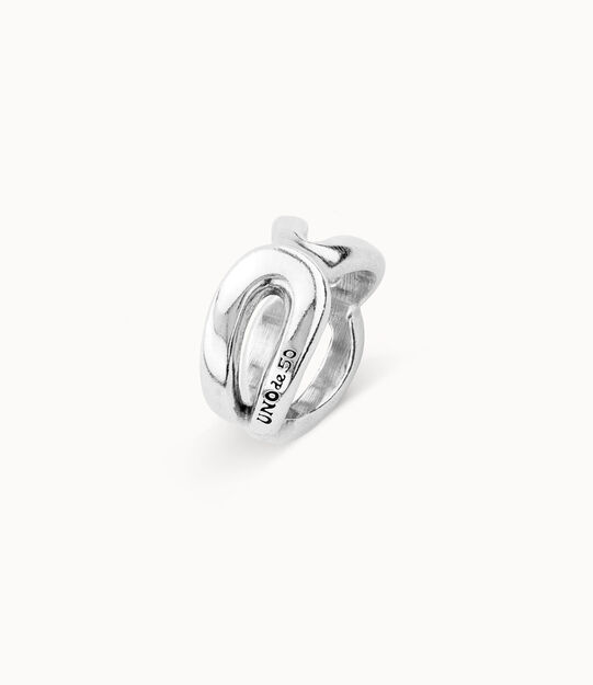 Sterling silver-plated ring