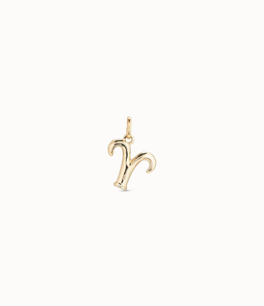 Aries shaped charm