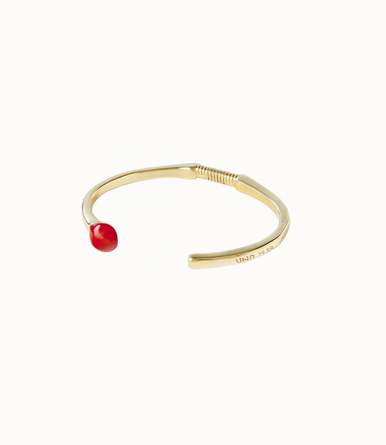 18K gold-plated bracelet