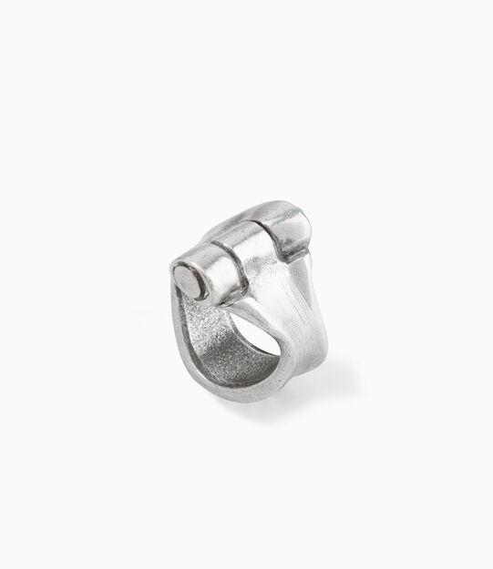 Bague plaquée argent