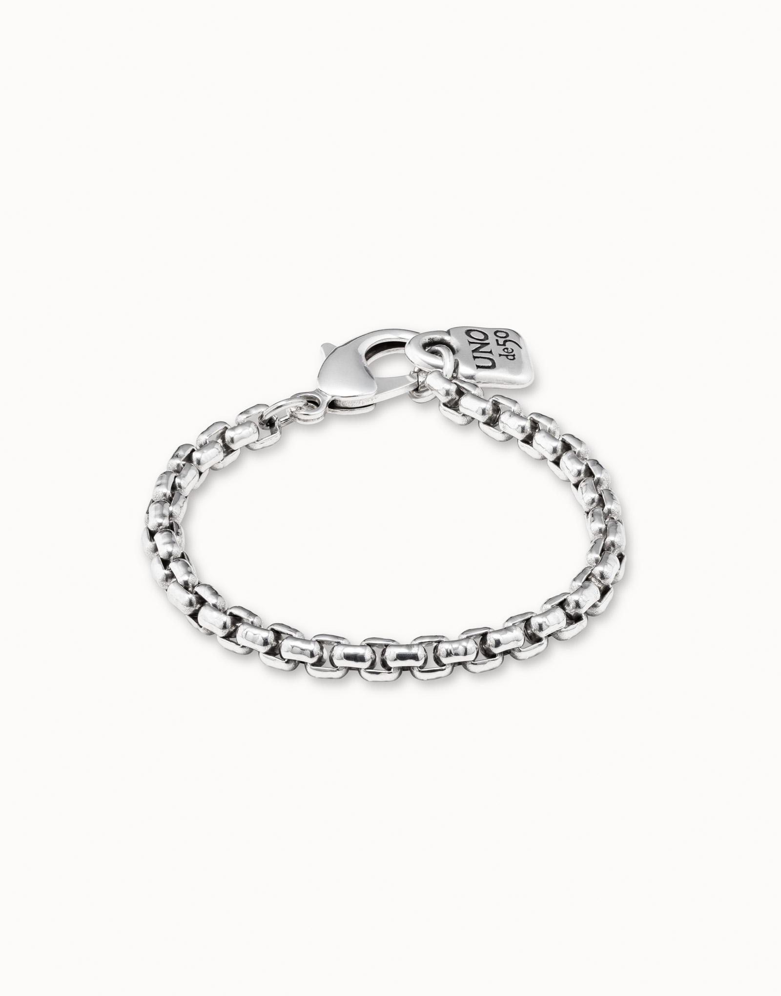 Cuban link chain bracelet, , large thumbnail