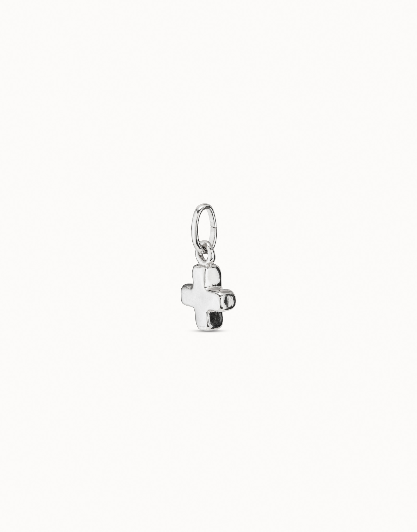 Cross Charm, Silver, large thumbnail