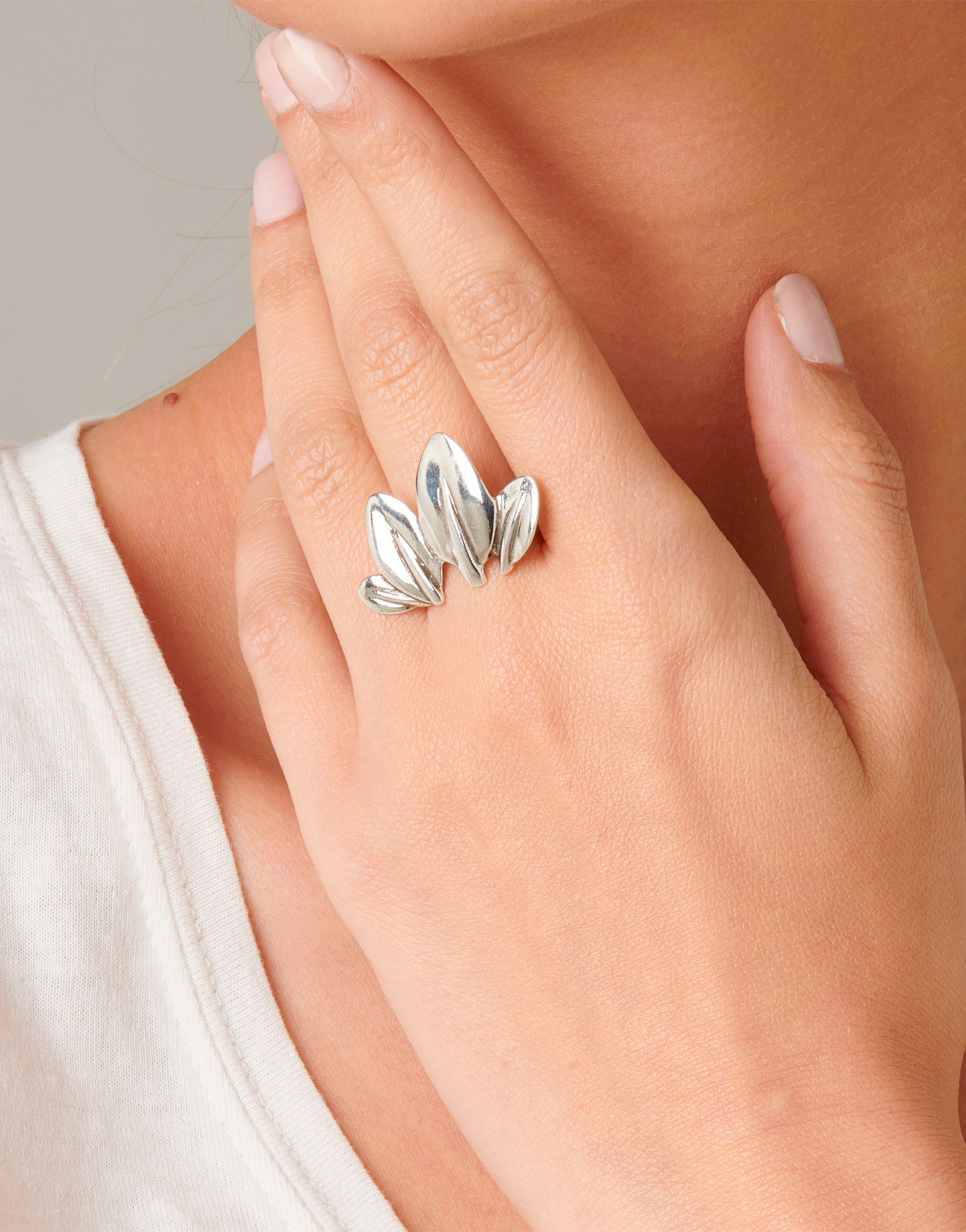 Leaf me alone, Silver, large thumbnail