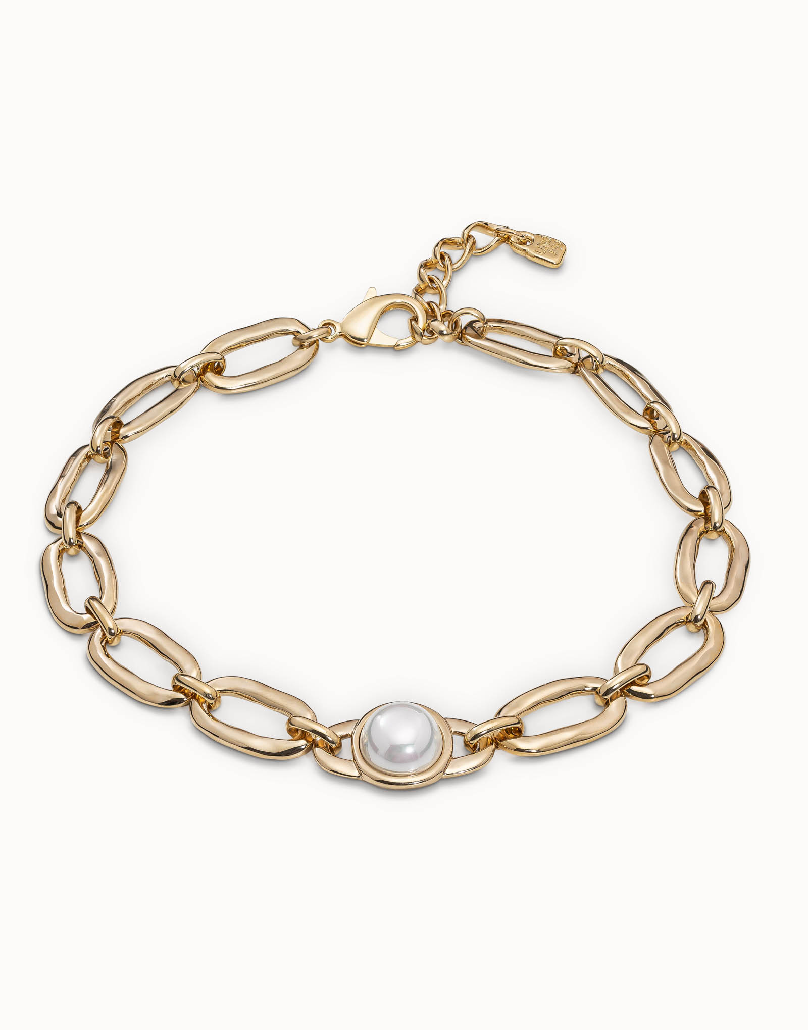 Necklace Ovni, Golden, large thumbnail