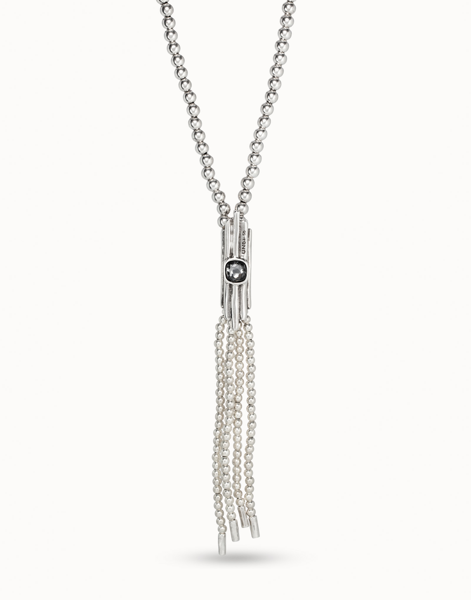 Necklace waterfalls, Silver, large thumbnail