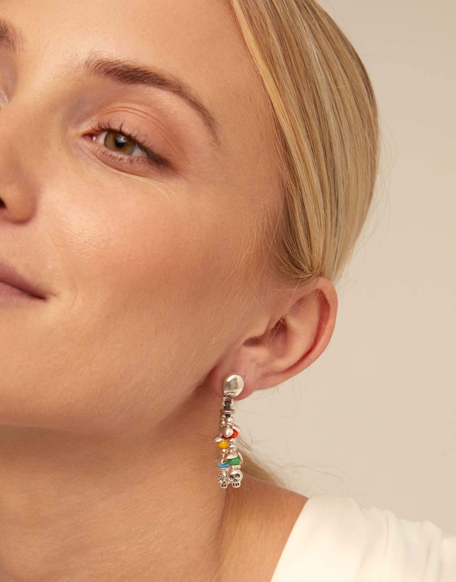 EarRing Oaxaca, Silver, large thumbnail