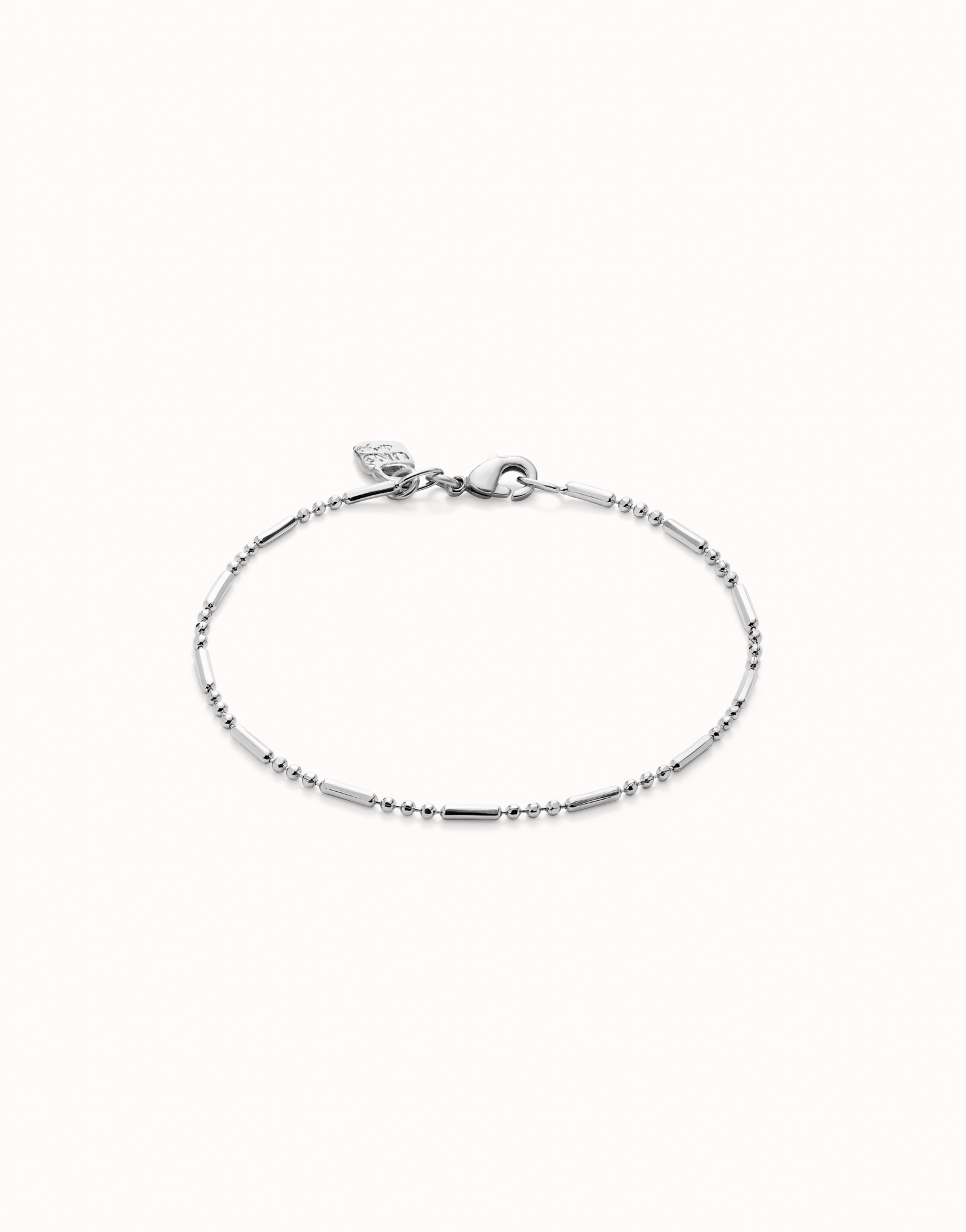Charm chain bracelet, Silver, large thumbnail