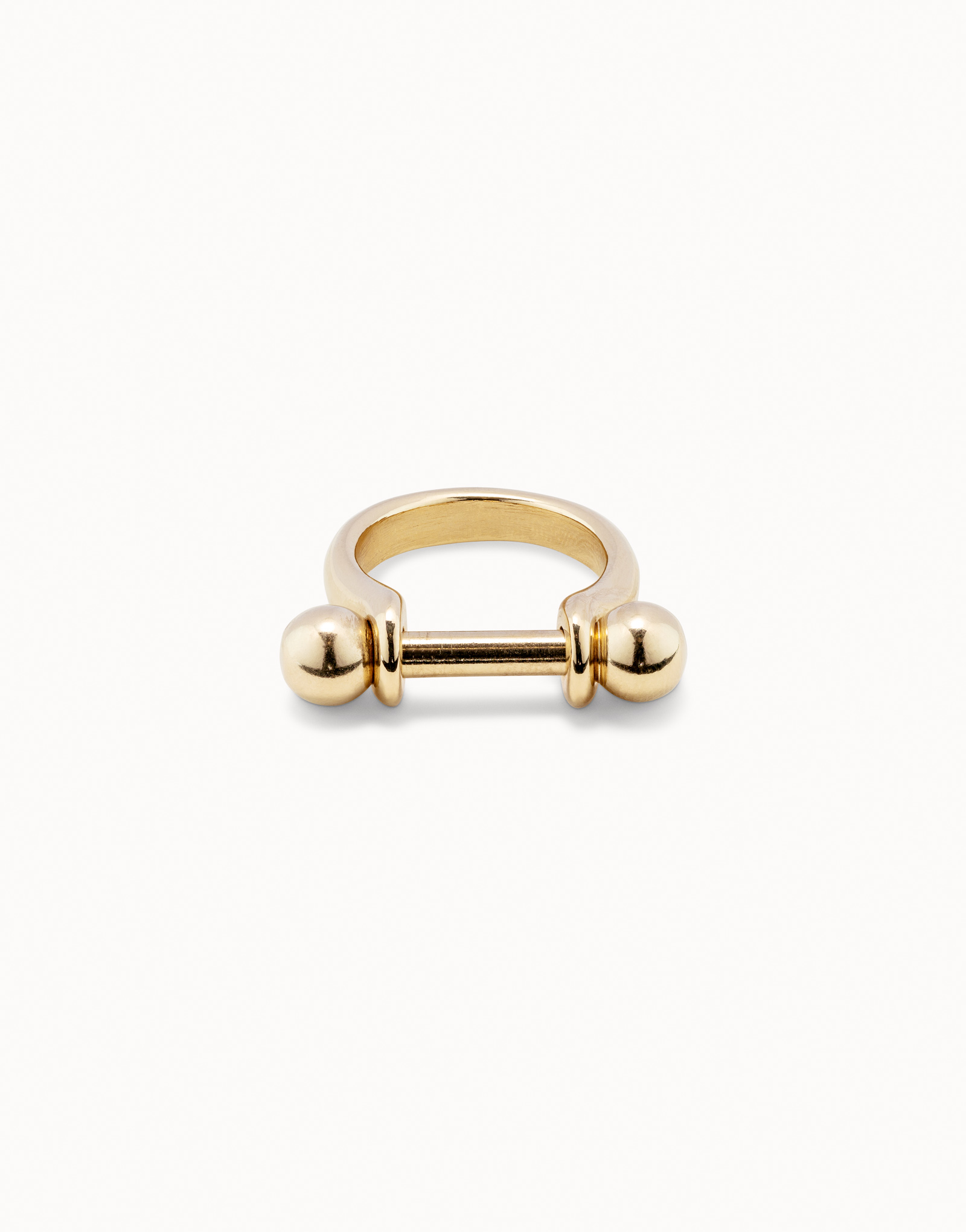 Charm ring, Golden, large thumbnail