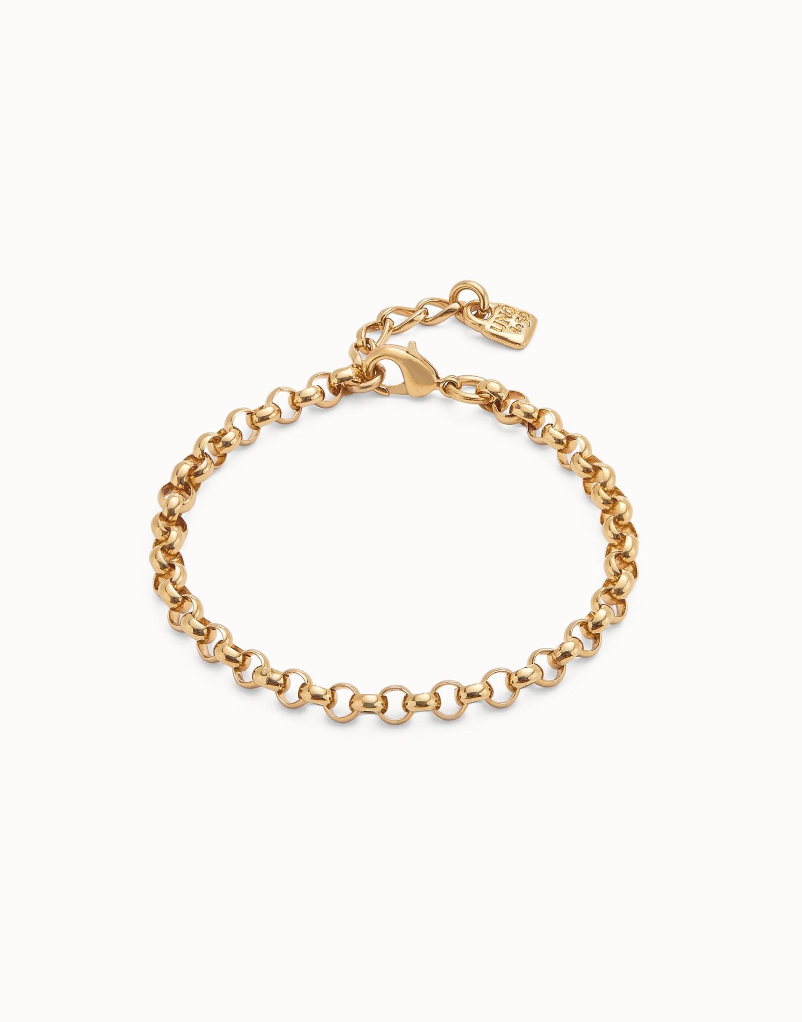Link chain bracelet, Golden, large thumbnail