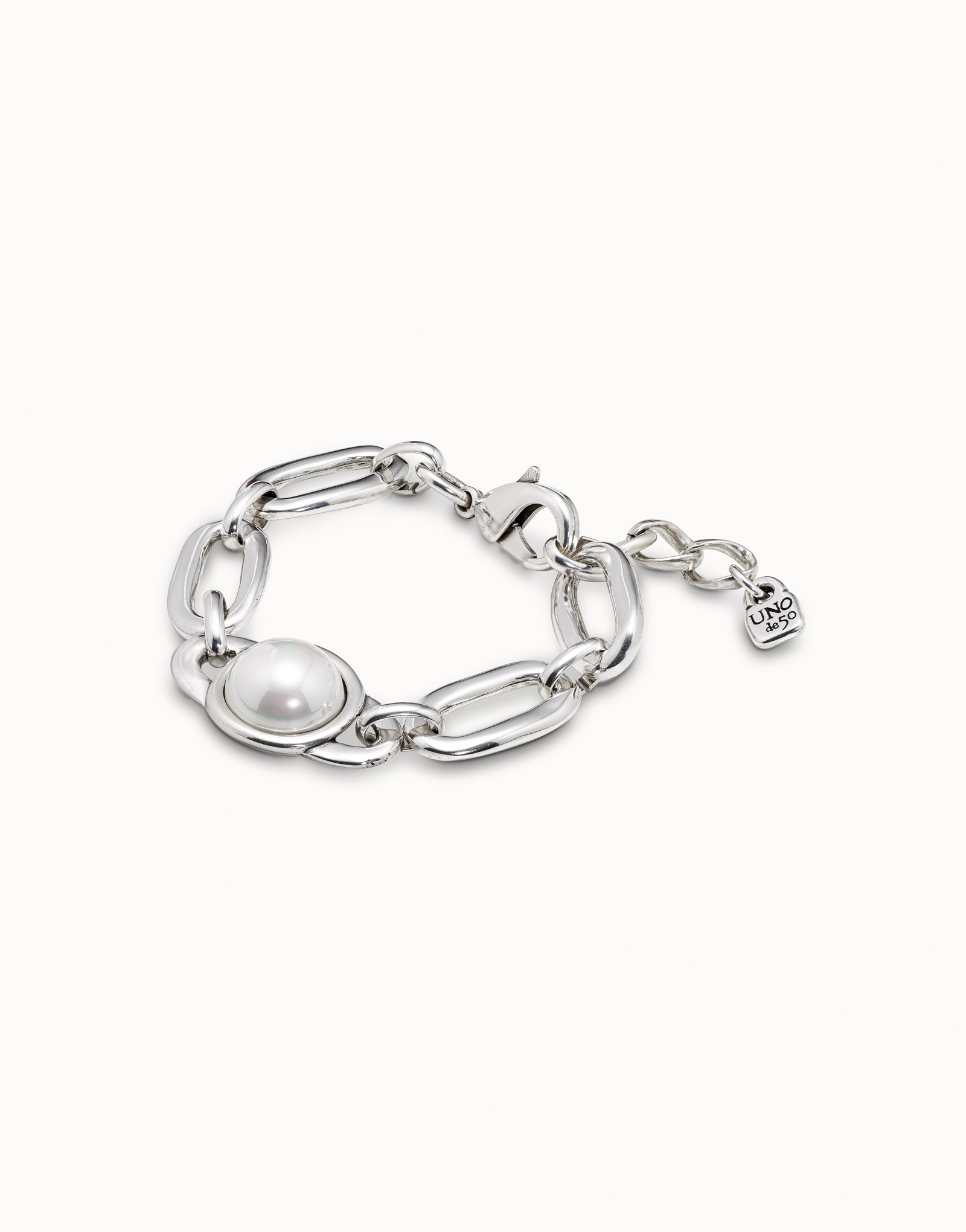 Bracelet Ovni, Silver, large thumbnail