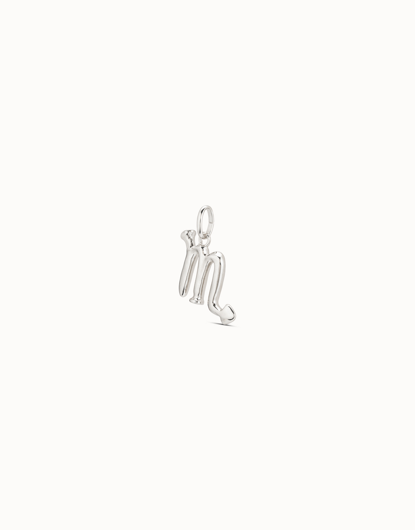 Scorpio shaped charm, Silver, large thumbnail