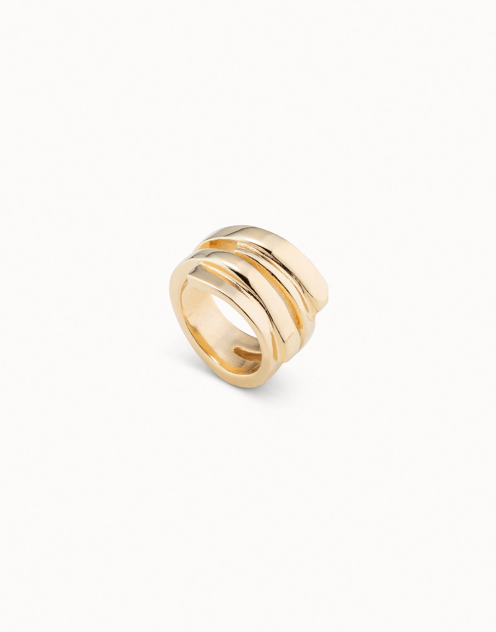 Multiband ring, Golden, large thumbnail