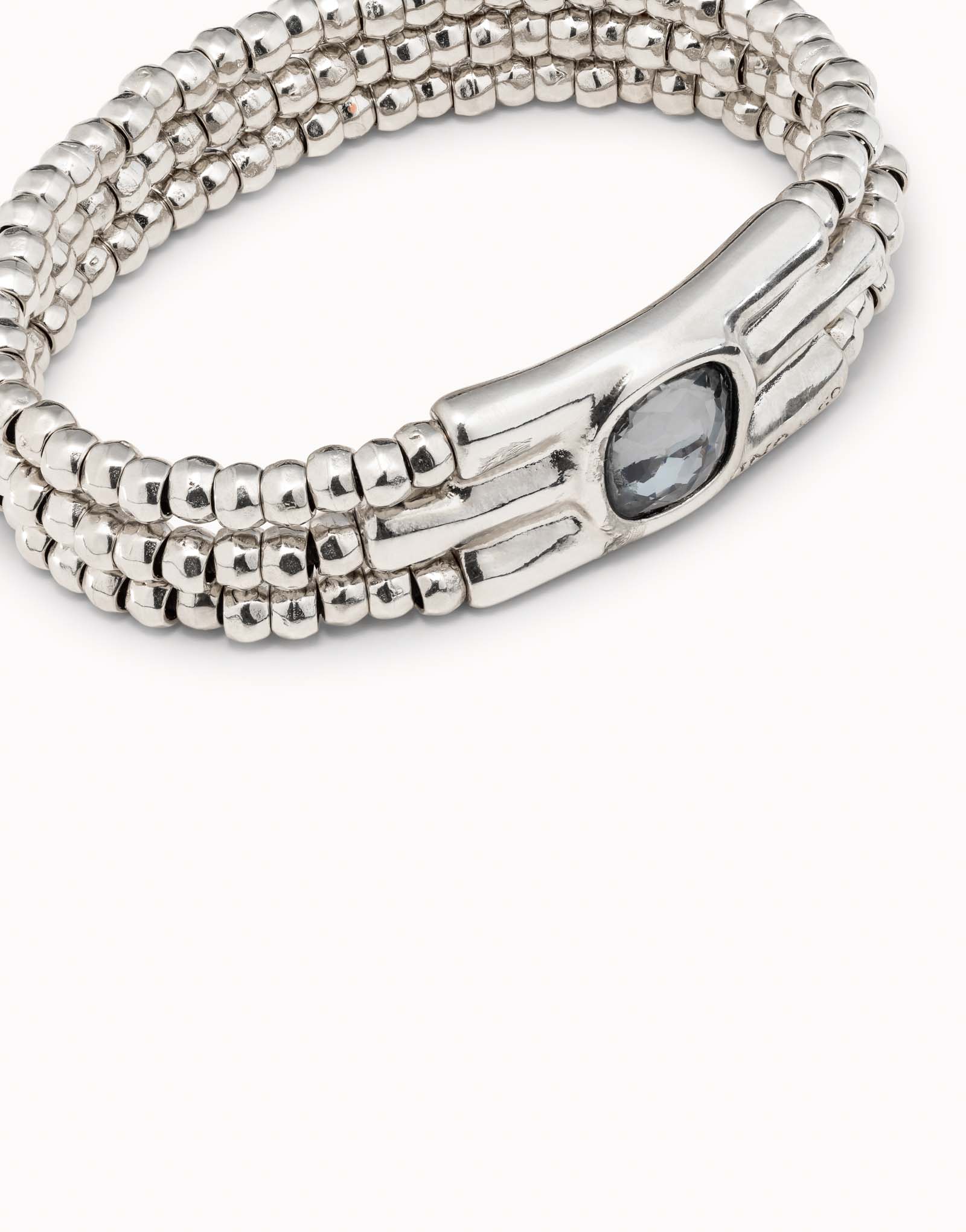 Bracelet waterfalls, Silver, large thumbnail