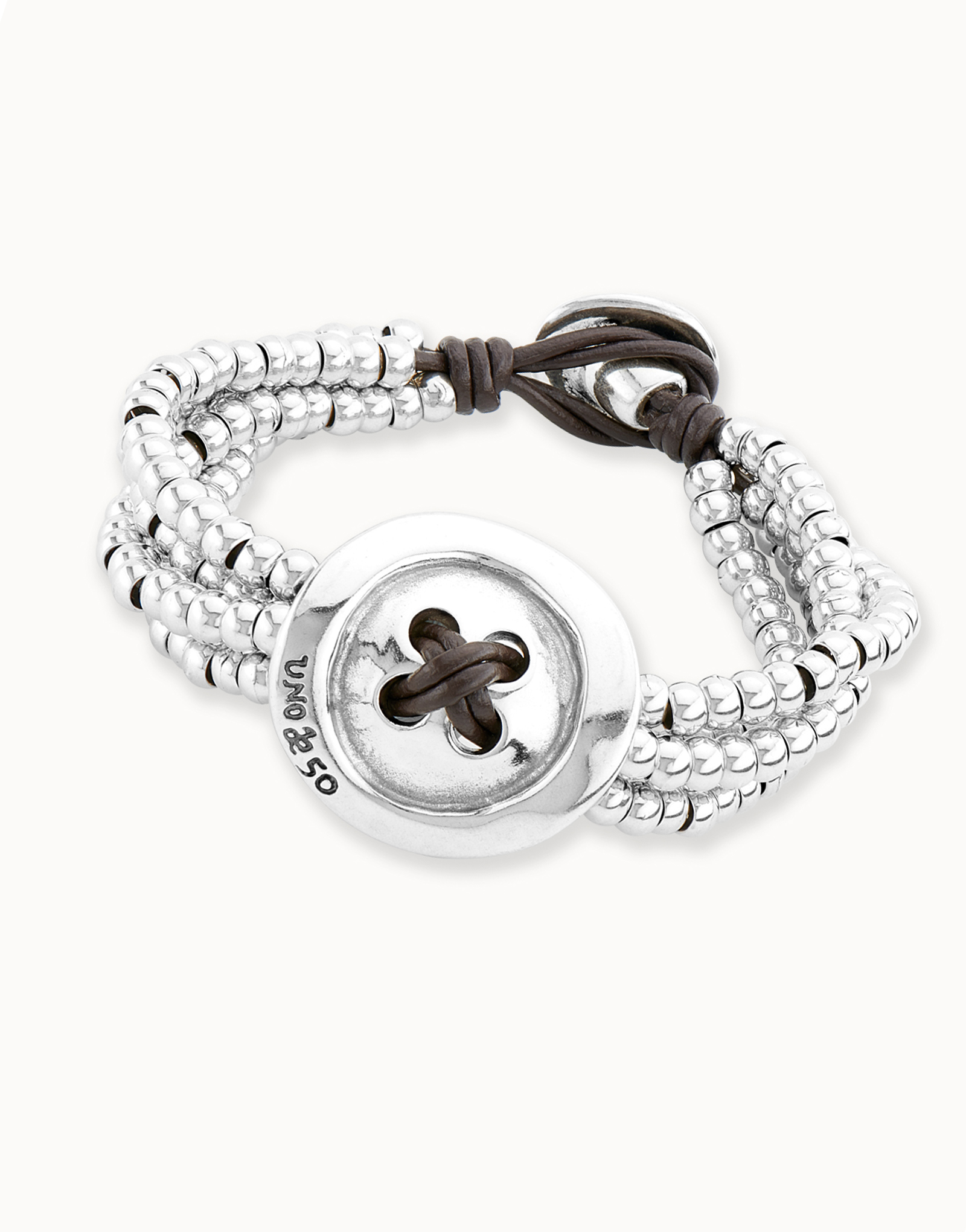 Sewn, Plateado, large thumbnail