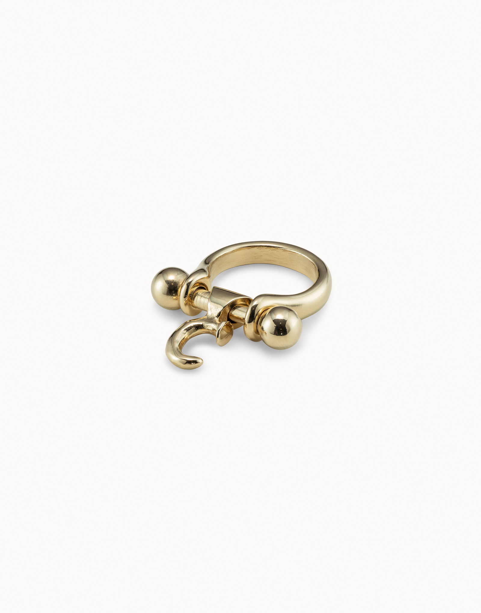 Charm ring, Golden, large thumbnail
