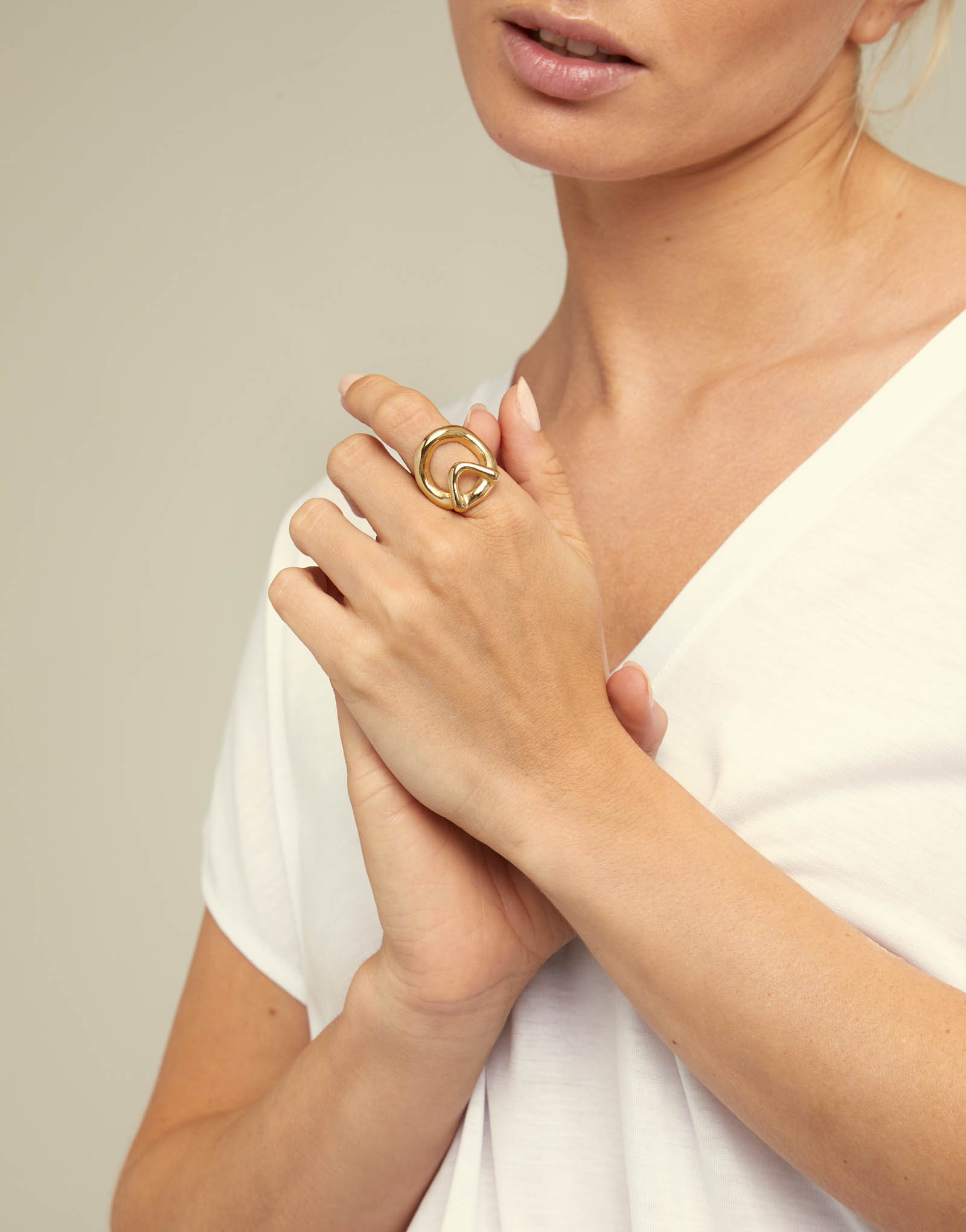 Ring GameOf3, Golden, large thumbnail