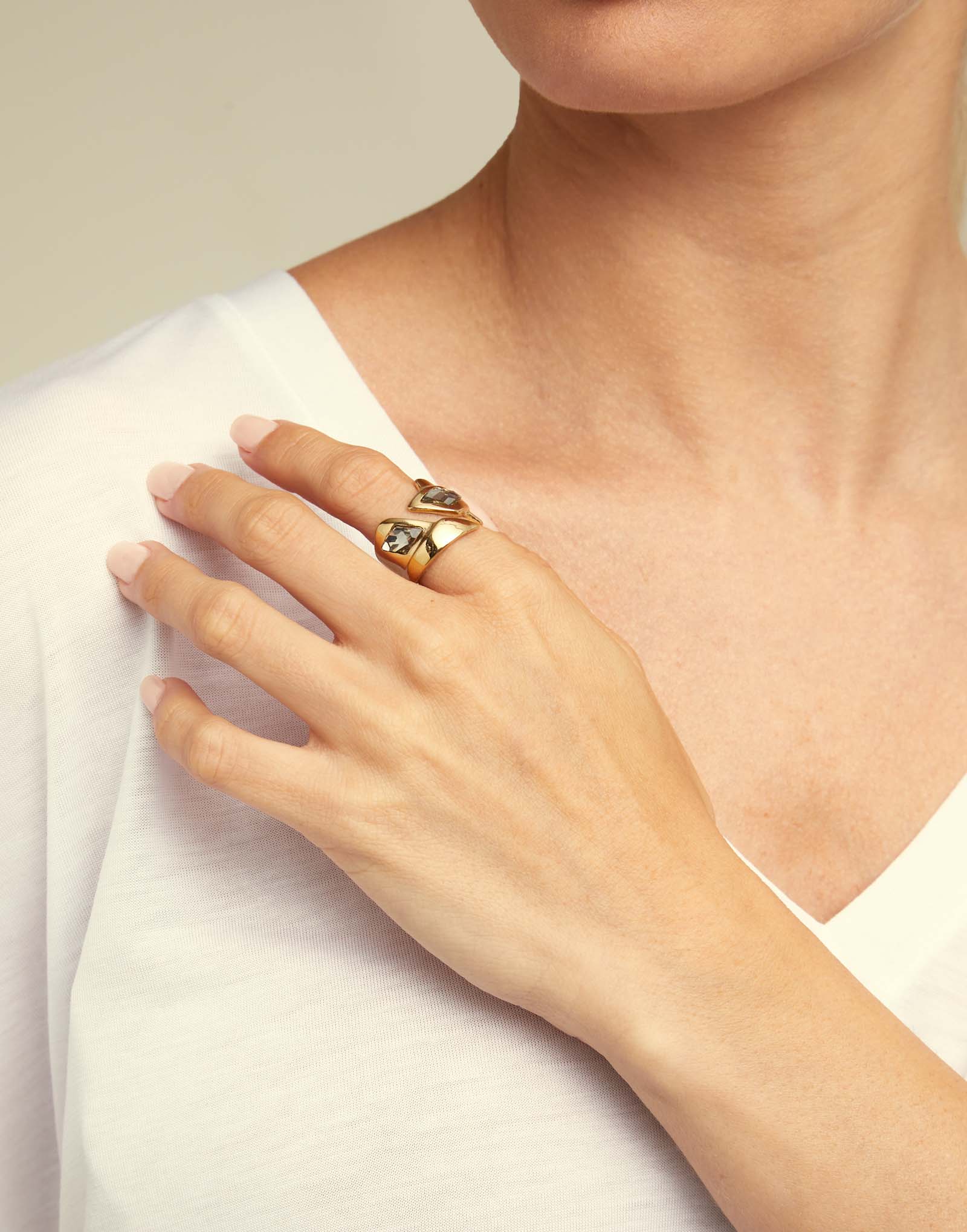 Ring Superstition, Golden, large thumbnail